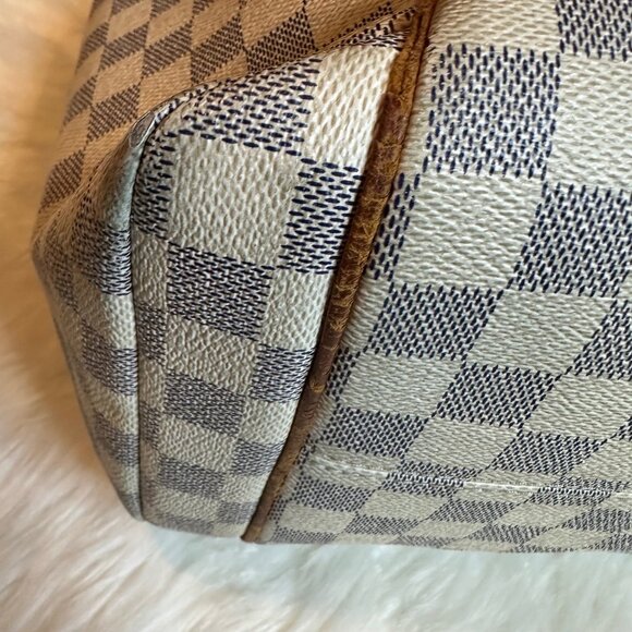 Authentic Louis Vuitton Damier Azur Totally MM Tote Bag - Picture 10 of 17